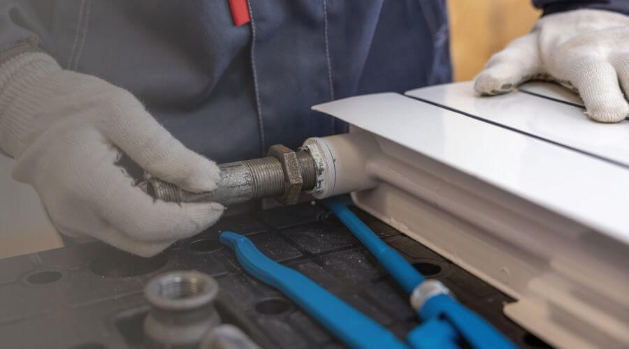 Professional water heater repair services in Cement, OK